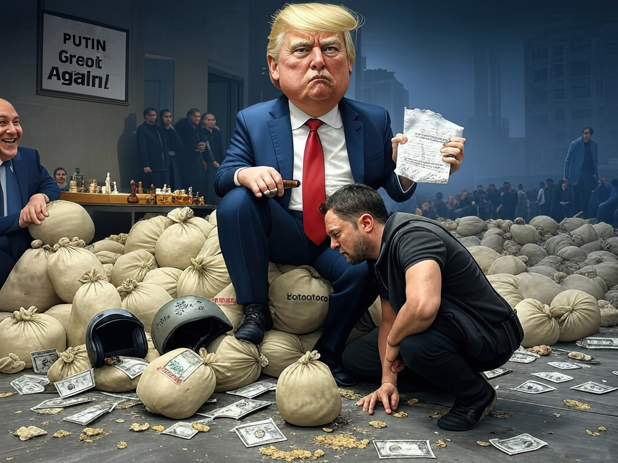 The Grand Betrayal: Trump, Ukraine, and the Spectacle of Indifference