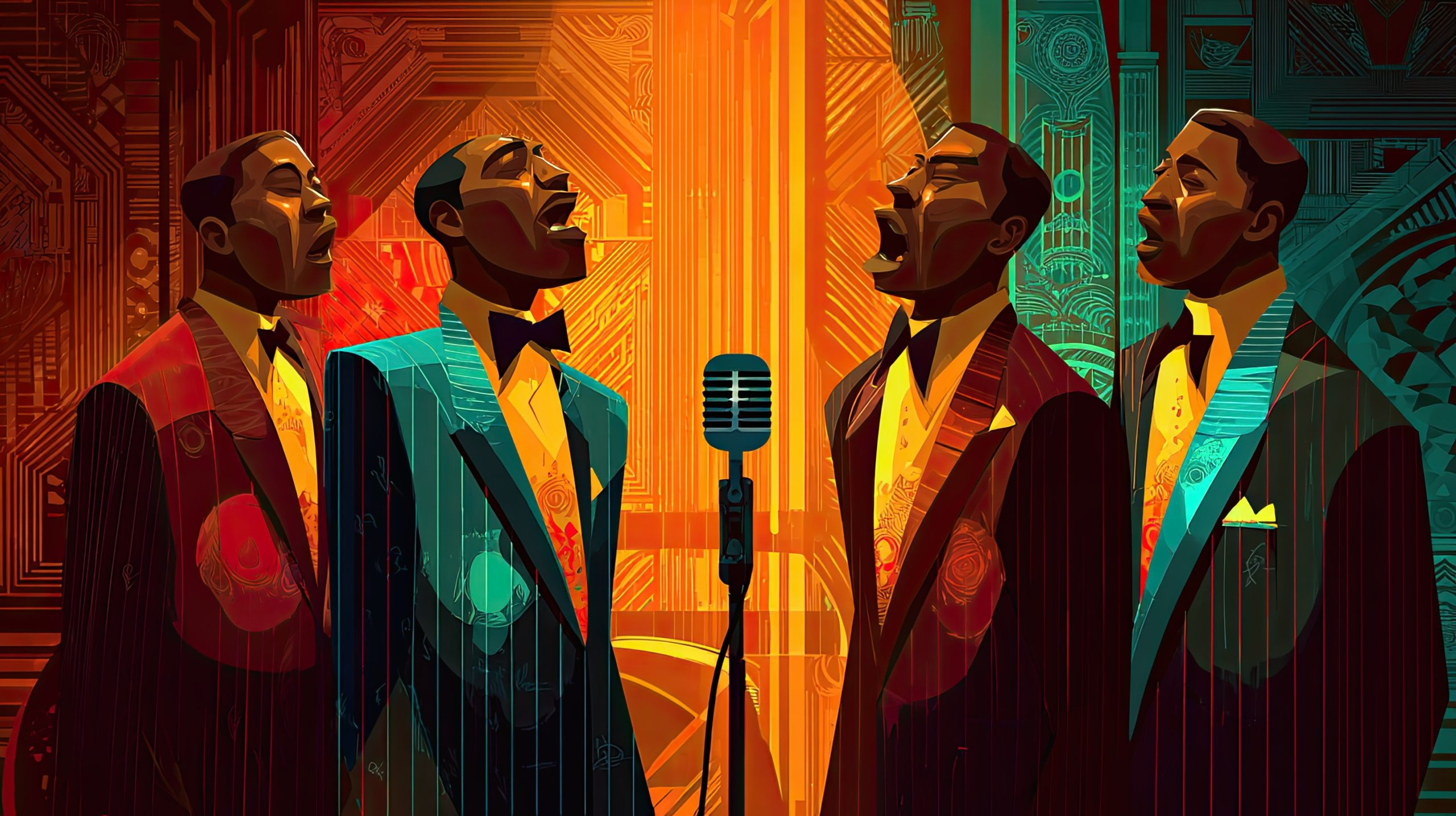 El viaje musical del Golden Gate Jubilee Quartet